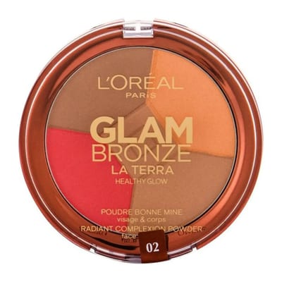 L'Oreal L'Oreal Glam Bronze La Terra Healthy Glow Bronzer - 02 Medium