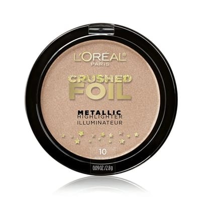 L'Oreal L'Oreal Highlighter Bronzer Crushed Foil Metallic - 10 Rose Quartz