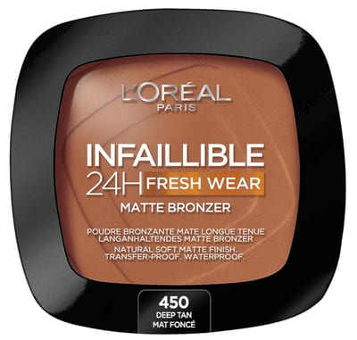 L'Oreal L'Oreal Infaillible 24H Fresh Wear Matte Bronzer - 450 Deep Tan
