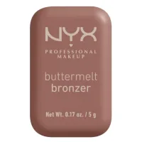 NYX Professional Makeup NYX Professional Makeup Buttermelt Powder Bronzer, 12H Wear, Fade & Transfer Resistant – Butta Biscuit, 5g