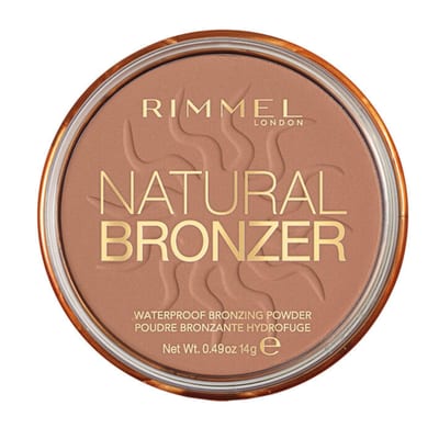 Rimmel Rimmel Natural Bronzer #022 Sunshine - 14g (14g) 14 g (Pack of 1) Brown - Brown