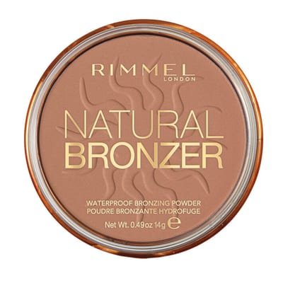 Rimmel Rimmel Natural Bronzer #022 Sunshine - 14g (14g) 14 g (Pack of 1) Brown - Brown