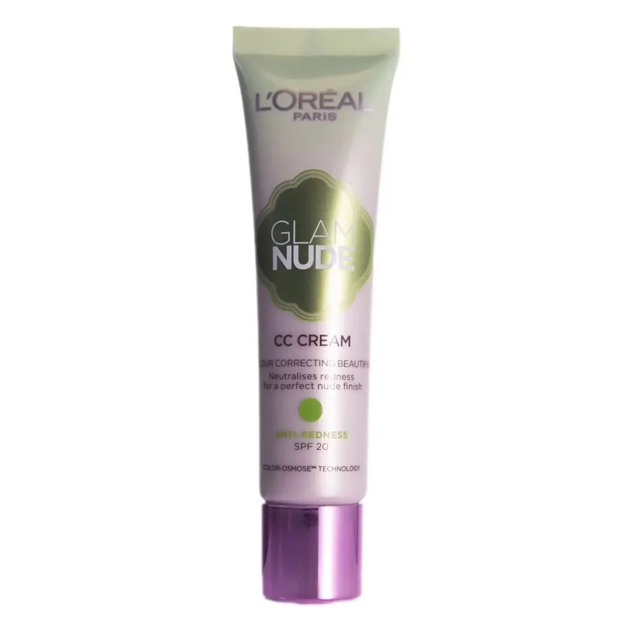 L'Oreal L'Oreal Paris Glam Nude CC Cream Anti Redness 30ml