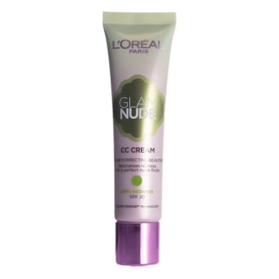 L'Oreal L'Oreal Paris Glam Nude CC Cream Anti Redness 30ml
