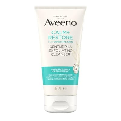 Aveeno Aveeno Face Calm+Restore Gentle Exfoliating Scrub Cleanser 150ml