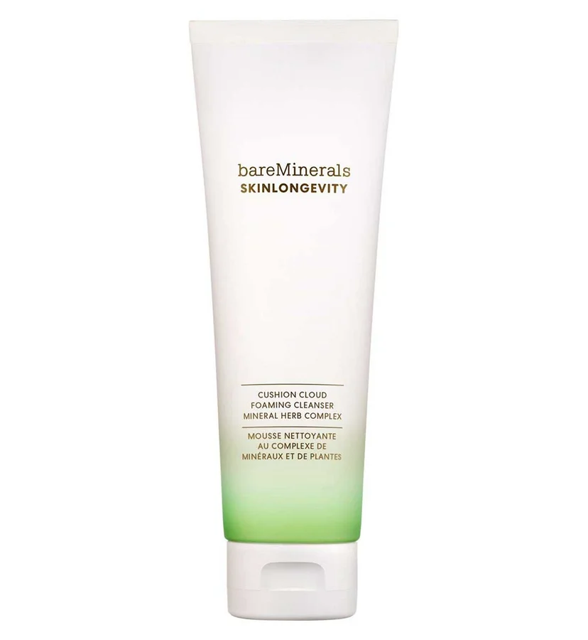 bareMinerals Bareminerals Skinlongevity® Cushion Cloud Foaming Cleanser Mineral Herb Complex 120ml