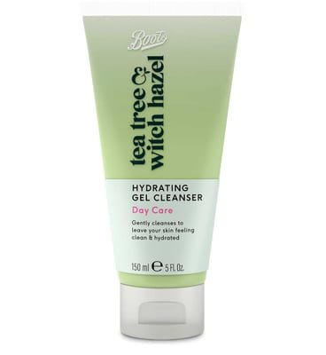 Boots Boots Tea Tree & Witch Hazel Hydrating Gel Cleanser 150Ml