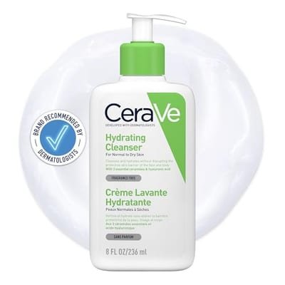 CeraVe CeraVe Hydrating Cleanser for Normal to Dry Skin with Hyaluronic Acid