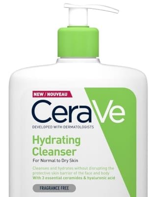 CeraVe Cerave Hydrating Cleanser With Hyaluronic Acid For Normal To Dry Skin 976ml