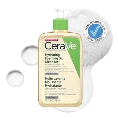 CeraVe Cerave Hydrating Foaming Oil Cleanser For Dry Skin 473ml