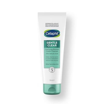 Cetaphil Cetaphil Gentle Clear Clarifying Blemish Cream Cleanser With 2% Salicylic Acid 124ml