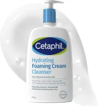 Cetaphil Cetaphil Hydrating Foaming Cream Cleanser For Normal To Dry Sensitive Skin 473ml