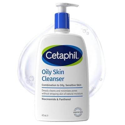 Cetaphil Cetaphil Oily Skin Cleanser, 473ml, Face Wash For Combination To Sensitive