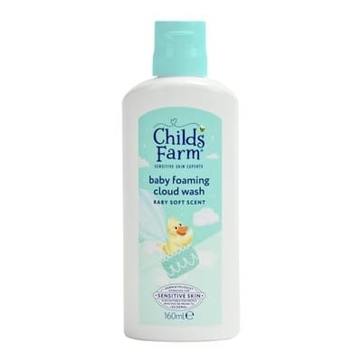 Child's Farm Childs Farm Baby Foaming Cloud Wash Cleanser 160Ml Soft Scent For Newborns & Sensitive Skin