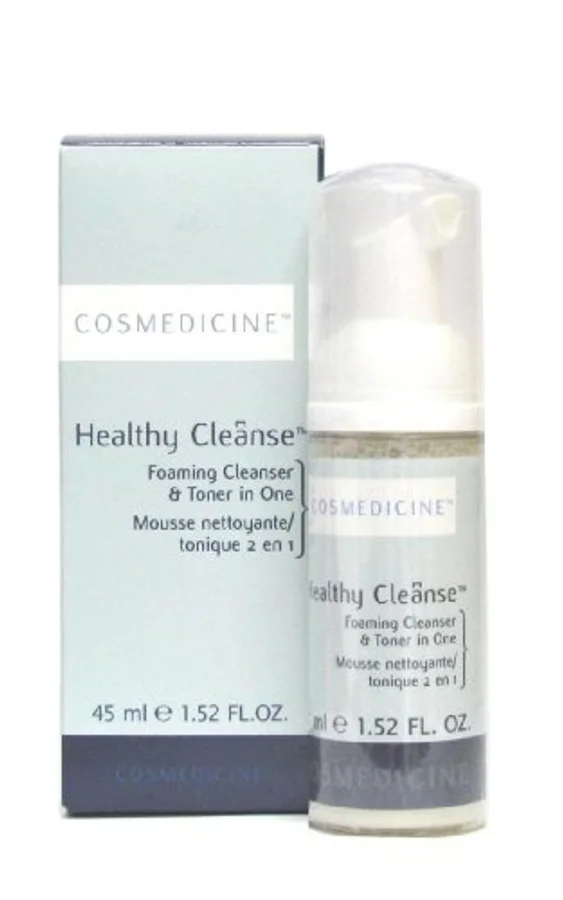 Cosmedicine Cosmedicine Healthy Cleanse Foaming Cleanser/Toner Travel Size 1.52 oz by Cosmedicine