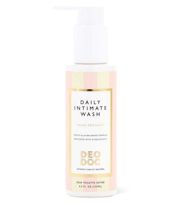 Deo Doc Deo Doc Daily Intimate Wash Non Stripping Body Cleanser Fresh Coconut 125ml