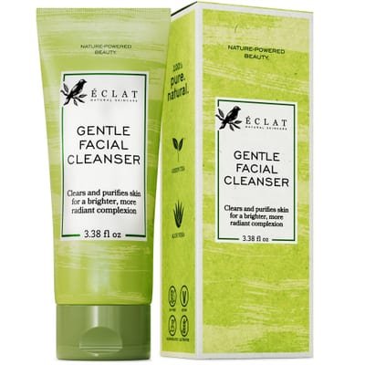 Eclat Skincare Eclat Skincare Gentle Facial Cleanser - Green Tea + Aloe Vera