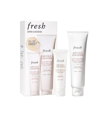 Fresh Fresh Rise And Re Soy Face Cleanser Duo Skincare Set200 ml, 200ml