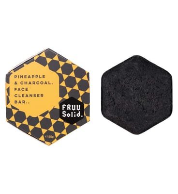FRUU FRUU Pineapple & Charcoal Face Cleanser Bar 55g