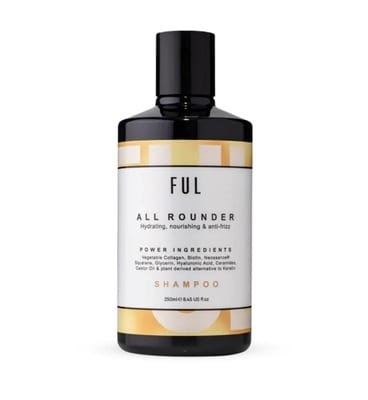 FUL FUL All-Rounder Shampoo250 Ml Sulphate-Free Cleanser For Dry & Damaged Frizzy Hair, 250ml