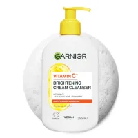 Garnier Garnier Vitamin C Brightening Cream Cleanser Hydrates Brightens And Cleanses For Glowing Skin250 ml, 250ml