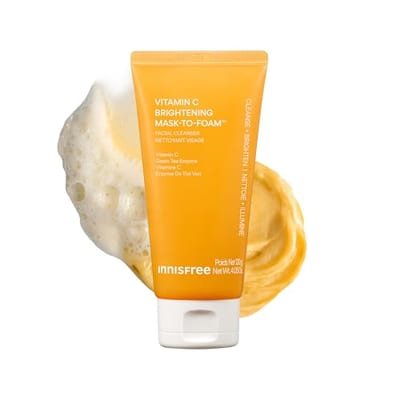 Innisfree Innisfree Vitamin C Brightening Mask To Foam Cleanser 120g