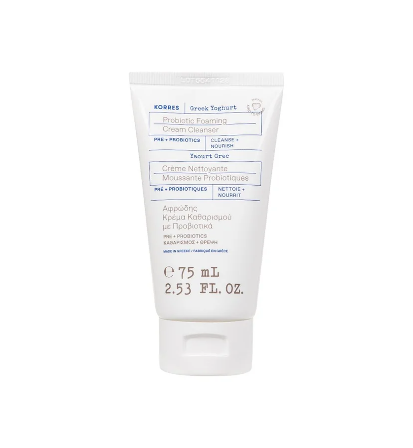 Korres Korres Greek Yoghurt Probiotic Foaming Cream Cleanser 75ml