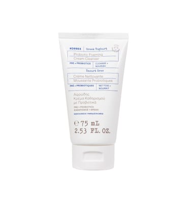 Korres Korres Greek Yoghurt Probiotic Foaming Cream Cleanser 75ml
