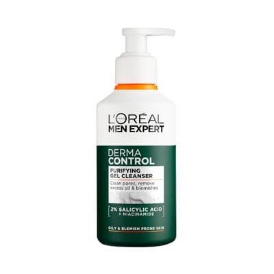 L'Oreal Men Expert L'Oreal Men Expert L'oréal Men Expert Derma Control Cleansing Gel For Oily & Blemish-Prone Skin, 260ml
