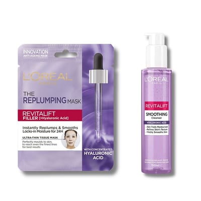 Loreal L'Oreal Paris Revitalift Filler Cleanser & Mask