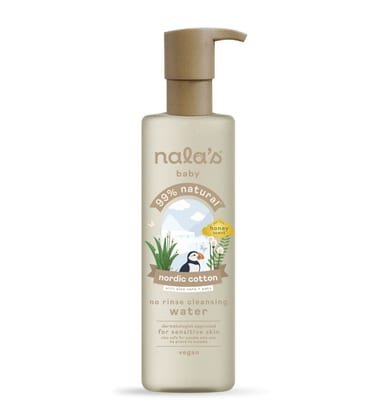 Nalas Baby Nalas Baby Nala's Baby No-Rinse Cleansing Water Nordic Cotton250 ml, 250ml