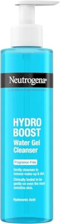 Neutrogena Neutrogena Hydro Boost Water Gel Cleanser Fragrance-Free With Hyaluronic Acid And Glycerin200 ml, 200ml