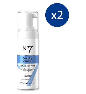 NO7 No7 Foaming Cleanser Duo Normal