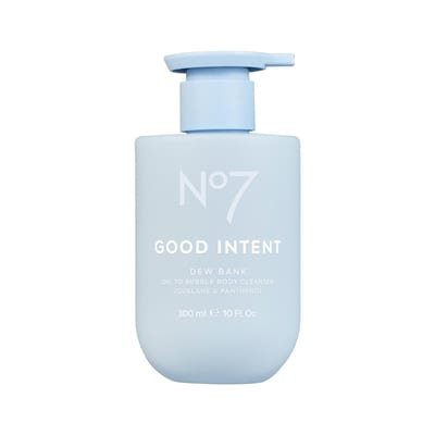 NO7 No7 Good Intent Dew Bank Oil To Bubble Body Cleanser 300ml