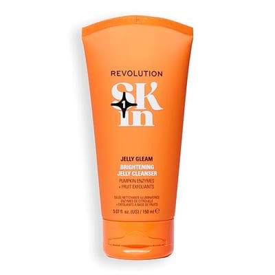 Revolution Revolution Skin Jelly Gleam Natural Fruit Ahas Brightening Cleanser