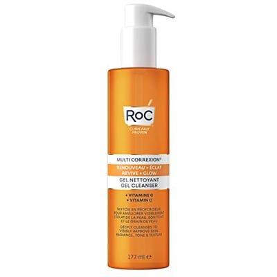 Roc ROC Multi Correxion Revive + Glow Vitamin C Gel Cleanser To Boost Skin Radiance 177ml