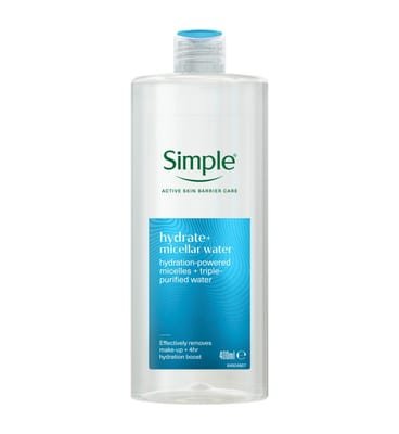 Simple Simple Micellar Cleansing Water Hydrate+ 400ml