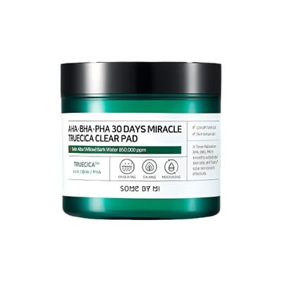 Some By Mi Some By Mi 30 Days Truecica Clear Pads x70 - AHA,BHA,PHA
