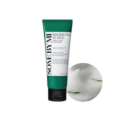 SOME BY MI SOME BY MI Aha Bha Pha 30 Days Miracle Acne Clear Cleansing Foam 100ml