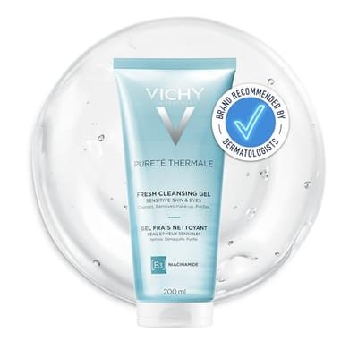 Vichy Vichy Pureté Thermale One Step Fresh Cleansing Gel For Sensitive Skin And Eyes200 ml