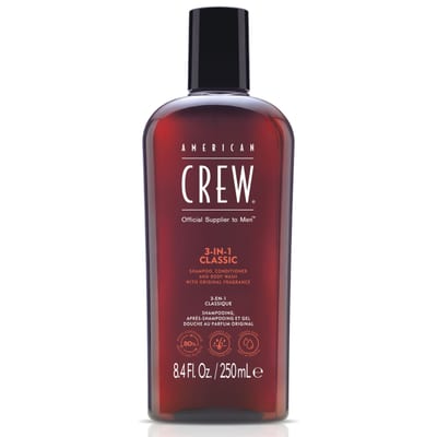 American Crew American Crew 3-in-1 Shampoo, Conditioner And Body Wash 250ml
