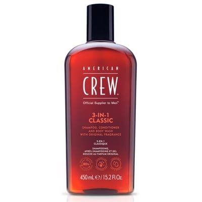 American Crew American Crew Classic 3-in-1 Shampoo, Conditioner & Body Wash 450ml