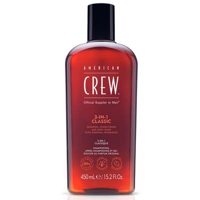 American Crew American Crew Classic 3 In 1 Shower Gel Shampoo & Conditioner 450ml