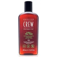 American Crew American Crew Tea Tree 3 In 1 Shower Gel Shampoo & Conditioner 450ml