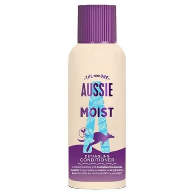 Aussie Aussie Miracle Moist Detangling Conditioner 100Ml. Moisturising Formula To Revive Dry Hair