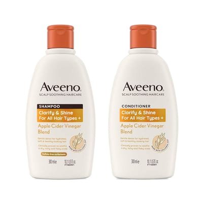 Aveeno Aveeno Hair Apple Cider Vinegar Shampoo & Conditioner Duo