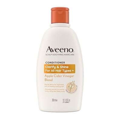 Aveeno Aveeno Haircare Clarify And Shine+ Apple Cider Vinegar Conditioner 300ml