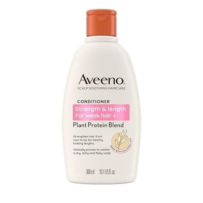 Aveeno Aveeno Haircare Strength And Length+ Plant Protein Blend Conditioner 300ml