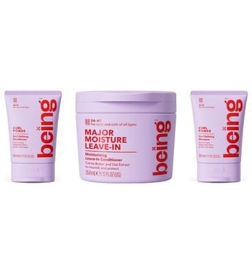 Being Being Curl Power And Conditioner Trio