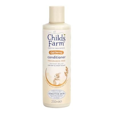 Child's Farm Childs Farm Oatderma Conditioner250 Ml Fragrance Free Sensitive Scalp Baby Kids Tear Formula, 250ml